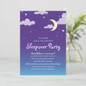 Invitation de fête d'anniversaire de Starlight (Debout devant)