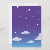 Invitation de fête d'anniversaire de Starlight (Dos)