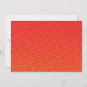 Invitation de fête d'anniversaire de Superhero - C (Dos)