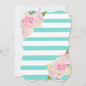 Invitation de fête d'anniversaire de thème de (Dos)