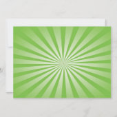 Invitation de fête d'anniversaire de trempoline (Dos)