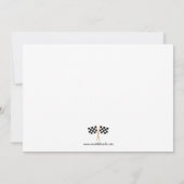 Invitation de fête d'anniversaire de voiture de (Dos)