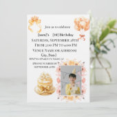 Invitation de fête d'anniversaire des 10 ans de ga (Debout devant)