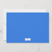 Invitation de fête d'anniversaire d'étiquette de (Dos)