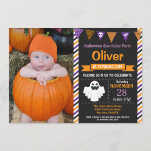 Invitation de fête d'anniversaire d'Halloween
