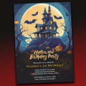 Invitation de fête d'anniversaire d'Halloween