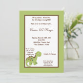 invitation de fête d'anniversaire d'oiseau du (Debout devant)