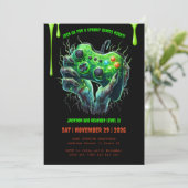 Invitation de fête d'anniversaire du Joueur d'Hall (Debout devant)