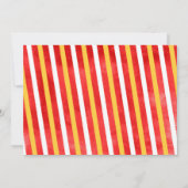 Invitation de fête d'anniversaire du moteur d'ince (Dos)