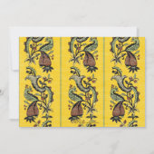 Invitation de fête d'anniversaire du sud de la Fra (Dos)