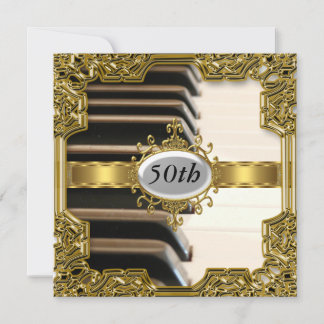 Invitation de fête d'anniversaire glamour et chaud