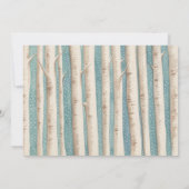 Invitation de fête d'anniversaire Gnome d'hiver (Dos)