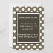 Invitation de fête d'anniversaire "LOL" (Dos)