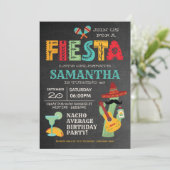 Invitation de fête d'anniversaire mexicaine (Debout devant)