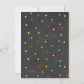 Invitation de fête d'anniversaire mexicaine (Dos)