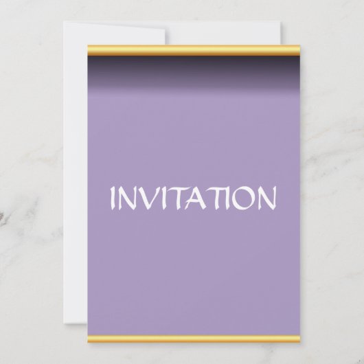 Invitation de fête d'anniversaire moderne (Dos)