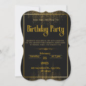 Invitation de fête d'anniversaire personnalisée (Devant)