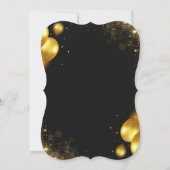 Invitation de fête d'anniversaire personnalisée (Dos)