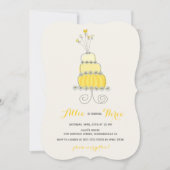 Invitation de fête d'anniversaire pour fille avec (Devant)