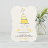 Invitation de fête d'anniversaire pour fille avec (Debout devant)
