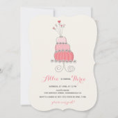 Invitation de fête d'anniversaire pour fille avec (Devant)