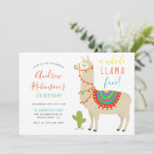 Invitation de fête d'anniversaire pour toute la Ll (Debout devant)