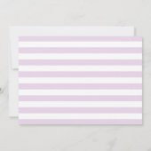 Invitation de fête d'anniversaire Première fille v (Dos)