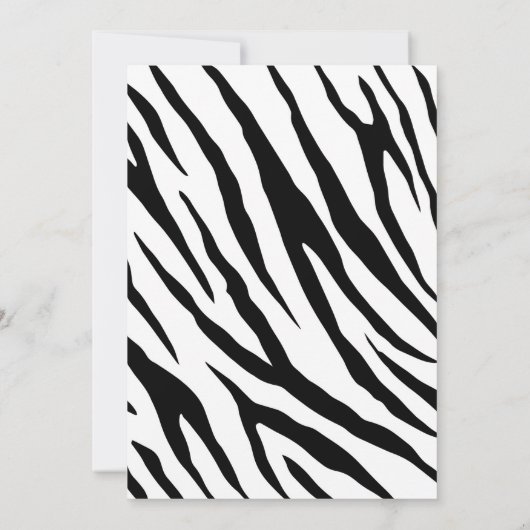 Invitation de fête d'anniversaire Safari EDITABLE (Dos)