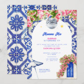 Invitation de fête d'anniversaire sur le thème Mam (Devant / Derrière)