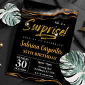 Invitation de fête d'anniversaire surprise