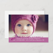 Invitation de fête d'anniversaire| Tourner 1 ! (Devant / Derrière)