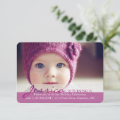 Invitation de fête d'anniversaire| Tourner 1 ! (Debout devant)