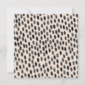 Invitation de fête d'anniversaire Wild Boho (Dos)