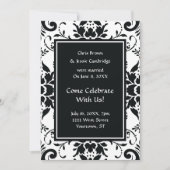 Invitation de fête d'annonce de mariage après coup (Devant)