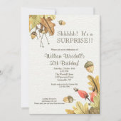 Invitation de fête d'automne (Devant)