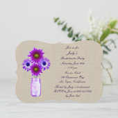Invitation de fête de Bachelorette dans un pot Mas (Debout devant)