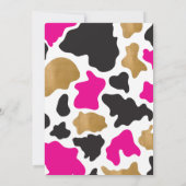 Invitation de fête de bachelorette dernier rodéo e (Dos)