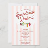 Invitation de fête de Bachelorette itinéraire Bach (Devant)