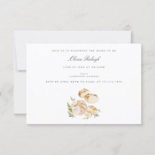 Invitation de fête de bachelorite aquarelle en Tos