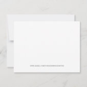 Invitation de fête de Chauffage de Maison Mignonne (Dos)