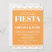 Invitation de Fête de Couple Papel Picado (Devant)