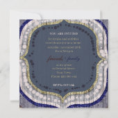 Invitation de fête de dinner de nouvelle maison Bo (Dos)