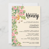 Invitation de Fête de Fiançailles à l'Aquarelle El (Devant)