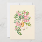 Invitation de Fête de Fiançailles à l'Aquarelle El (Dos)