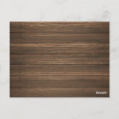 Invitation de Fête de Fiançailles à l'occasion d'u (Dos)