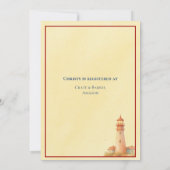 Invitation de Fête de Fiançailles au Hydrangea Côt (Dos)