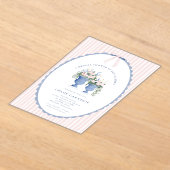 Invitation de Fête de Fiançailles Coquette Bow Gar (Poser)