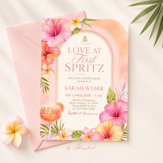 Invitation de Fête de Fiançailles Love at First Sp