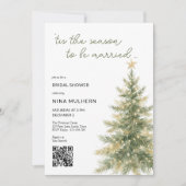 Invitation de Fête de Fiançailles pour l'Arbre de (Devant)