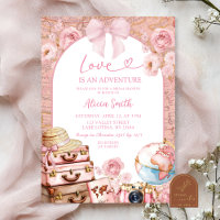 Invitation de Fête de Fiançailles sur le Thème de